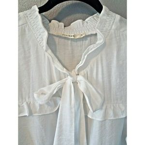 Ellison Sleeveless Print Blouse